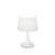 Ideal-Lux London TL1 White Shade 23.5cm Table Lamp 
