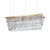 Ideal-Lux Martinez SP8 8 Light Gold with Crystal Pendant Light 