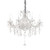 Ideal-Lux Napoleon SP8 8 Light Chrome with Crystal Chandelier 