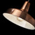 Ideal-Lux Moby SP1 Copper Pendant Light 