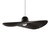 Ideal-Lux Madame SP1 Black Ribbon Shade Pendant Light 