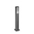 Ideal-Lux Marte PT1 Anthracite with White Diffuser IP44 Bollard 