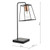 Tower Black and Copper Table Lamp