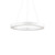 Ideal-Lux Oracle White Round 50cm LED Ringed Pendant Light 