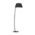 Ideal-Lux Pagoda PT1 Black Shade Adjustable Floor Lamp 