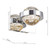 Livia Polished Chrome and Glass LED Wall Light