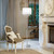 Ideal-Lux Opera PT1 White Shaded Floor Lamp 