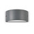 Ideal-Lux Rex-2 AP1 Anthracite with White Opal Diffuser IP44 Wall Light 