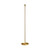 Ideal-Lux Set Up MPT Brushed Brass Floor Lamp 