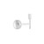 Ideal-Lux Set Up MAP1 White Wall Light 