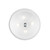 Ideal-Lux Shell PL4 4 Light Transparent Glass Diffuser Flush Ceiling Light 