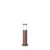 Ideal-Lux Tronco PT1 Coffee with Glass Diffuser 40cm IP44 Bollard 