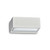 Ideal-Lux Twin AP1 White with Frosted Glass Diffuser Up and Down IP44 Wall Light 