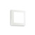 Ideal-Lux Universal PL White Square with Acrylic Diffuser 17cm Ceiling or Wall Light 