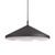 Ideal-Lux Yurta SP1 Black with White Inside 50cm Pendant Light 