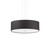 Ideal-Lux Woody SP4 4 Light Black Shaded Pendant Light 