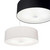 Ideal-Lux Woody SP4 4 Light Black Shaded Pendant Light 