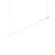 Ideal-Lux Yoko SP White with Acrylic Diffuser LED Bar Pendant Light 