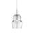 Ideal-Lux Zeno SP1 Double Clear Glass Diffuser Pendant Light 