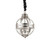 Ideal-Lux World SP3 3 Light Chrome with Clear Glass Diffuser Pendant Light 