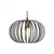 Oaks Lighting Salta Black Pendant Light 