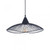 Oaks Lighting Helios Black 46cm Dual Mount Pendant 