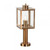 Oaks Lighting Saxton Copper IP44 Pedestal Post Top Light 