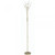 Oaks Lighting Pandora 5 Light Antique Brass with Glass Diffuser Floor Lamp 