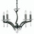 Oaks Lighting Wroxton 5 Light Titanium Chandelier Pendant Light 