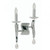 Oaks Lighting Aire 2 Light Chrome with Crystal Wall Light 