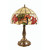 Oaks Lighting Border Tiffany 40cm Table Lamp 