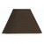 Oaks Lighting Cotton Coolie Chocolate 50cm Shade Only 