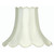 Oaks Lighting Scallop Ivory 35cm Shade Only 