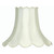 Oaks Lighting Scallop Ivory 25cm Shade Only 