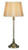 Oaks Lighting 858 Antique Brass with Shade 53cm Table Lamp 