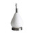 Oaks Lighting Salso White Glass Base Only Table Lamp 