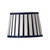 Oaks Lighting Off White Pleated Navy 25cm Shade Only 