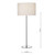 Rimini Satin Chrome Table Lamp Base Only