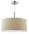 Ronda 3 Light 40cm Ecru Shade with Diffuser Pendant Light