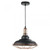 Oaks Lighting Ghent Black with Copper Pendant Light 