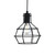 Oaks Lighting Kersen Black Pendant Light 