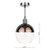 Rue Bronze and Clear Glass Easy Fit Pendant Light