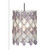 Oaks Lighting Moura Opaque and Clear Acrylic Easy Fit Pendant Light 