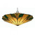 Oaks Lighting Leaf Non Electric Tiffany Easy Fit Shade Only