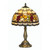 Oaks Lighting Grapes Tiffany 30cm Table Lamp 