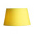 Oaks Lighting Cotton Drum Yellow 25cm Shade Only 