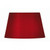Oaks Lighting Cotton Drum Red 15cm Shade Only 