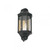 Oaks Lighting Westminster Black Lantern IP44 Wall Light 