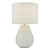 Dar Lighting Boris White Ceramic with Shade Table Lamp 