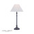 Laura Ashley Ludchurch Black with Grey Shade Table Lamp 